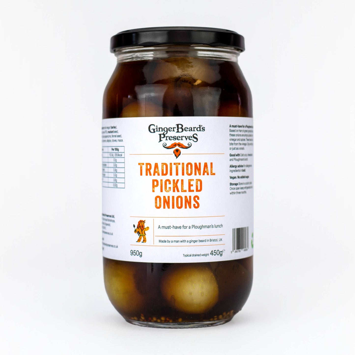 Traditionele gepekelde uien [500 gram]