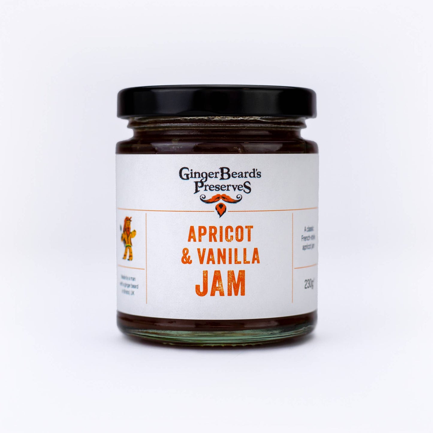Abrikoos en vanille jam [230 gram]