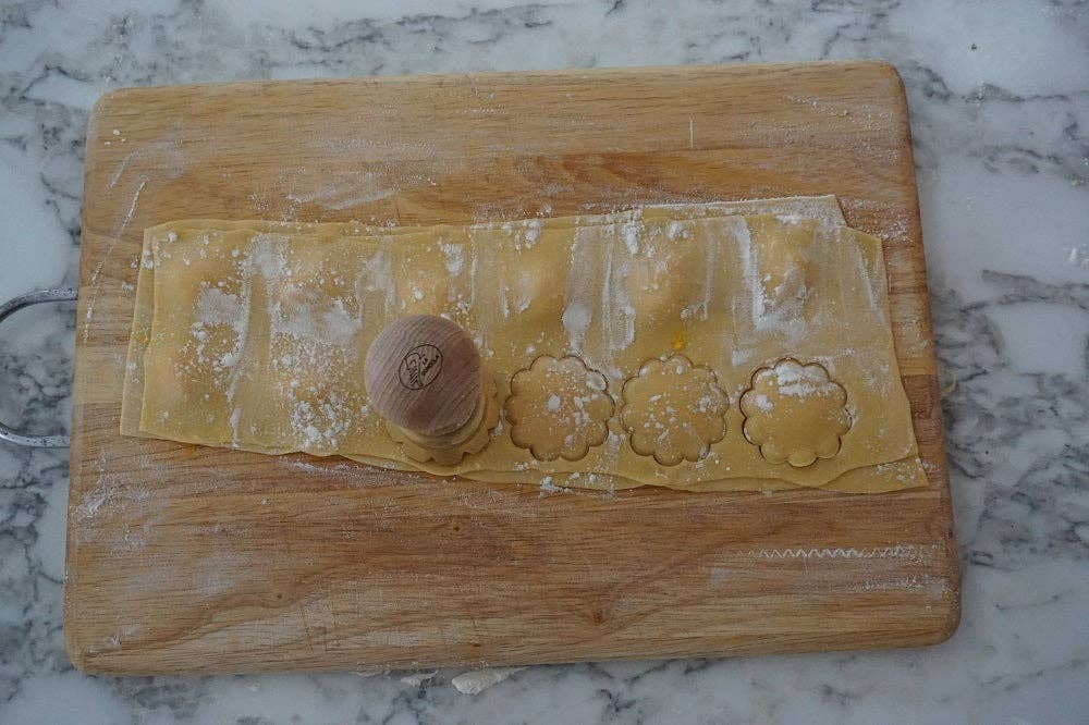 Ronde Ravioli Stempel Versierd [50mm]