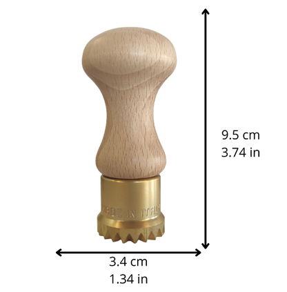 Messing vierkante pastasnijder [34mm]