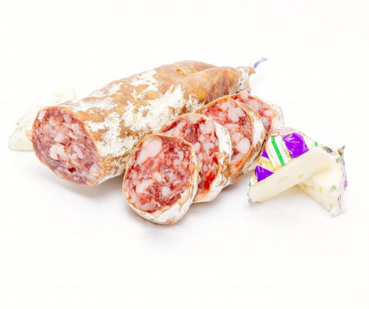 Droge worst met Bleu d'Auvergne kaas