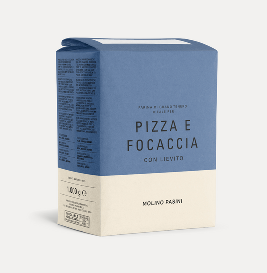 Focaccia en Pizza bloem met gist [1 kilo]