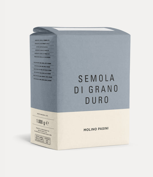 Authentieke Semolina voor pasta, pizza en brood [1 kilo]