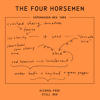 Alcoholvrije rosé MURI x The Four Horsemen [750 ml]